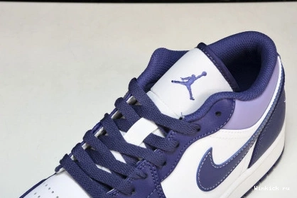 1 Purple “Covered Jordan Tones” Low 1030